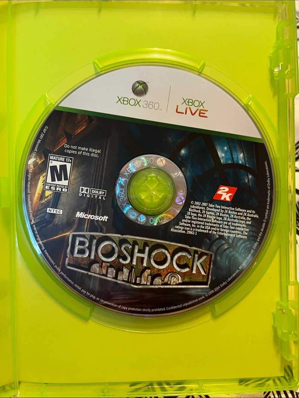 Bioshock Xbox 360